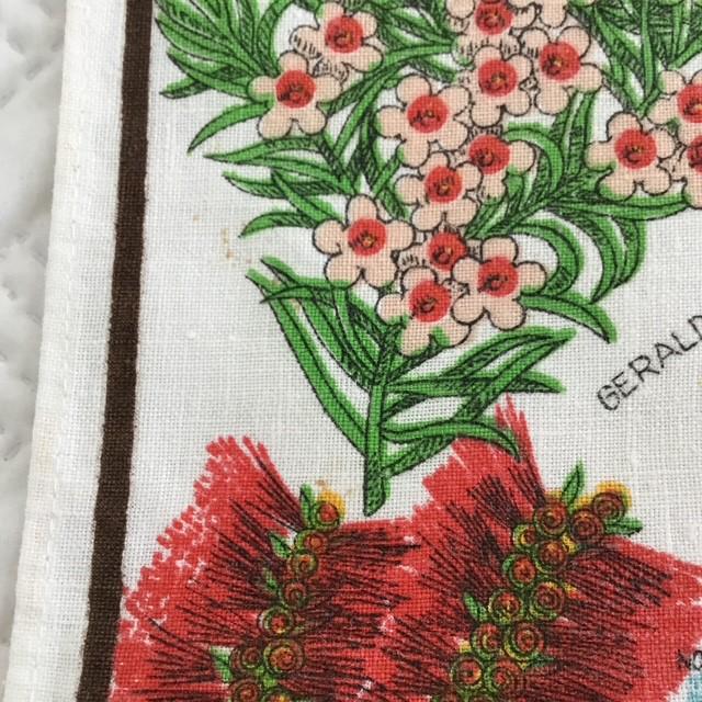 Tea towel Western Australia cotton linen blend