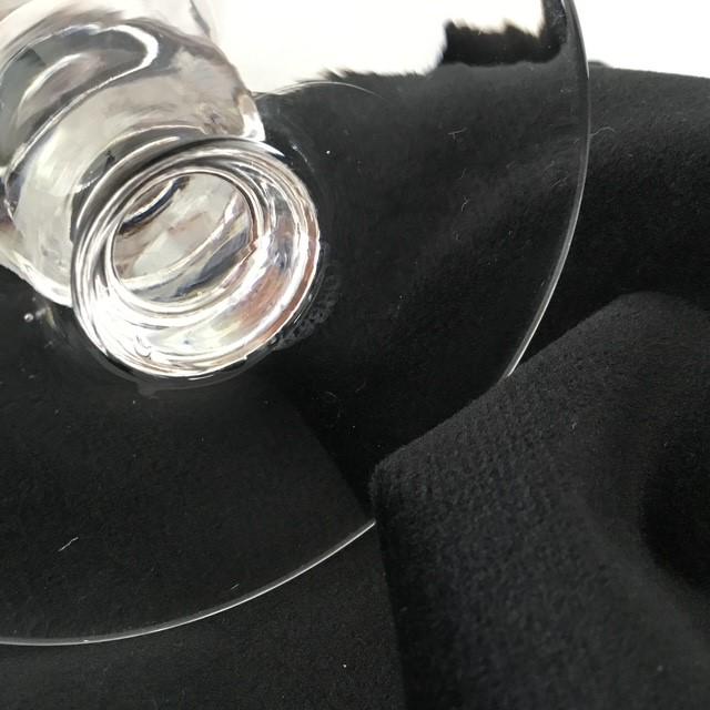 Webb Corbett Georgian pattern crystal water wine goblet lot of 3