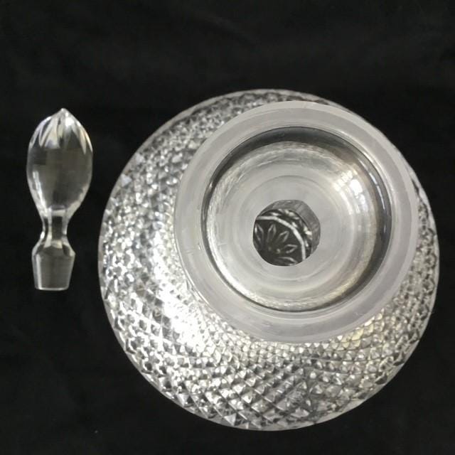 Vintage Sailor Boat Decanter, Flat Bottom Nautical Barware, 27cm Tall