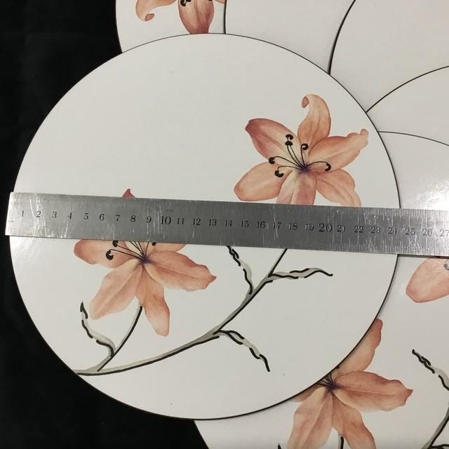 Vintage Placemats set of 6 Floral Themed possibly by Jason