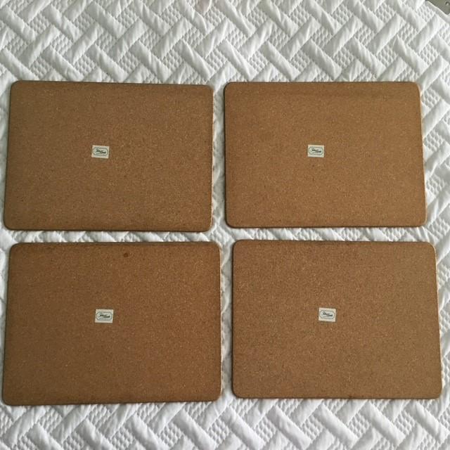 Vintage placements, John Hinde 4 Table Mats, Cork Backed, Irish pubs