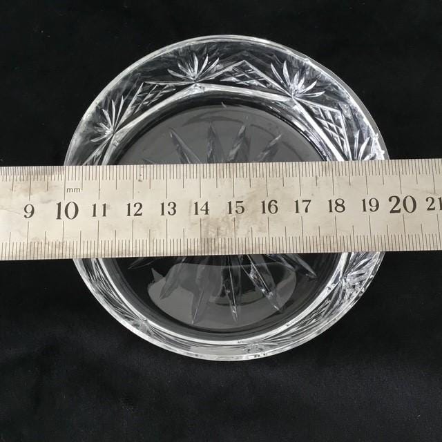 Royal Albert Hand Cut Crystal Bowl, 10cm wide by 4.3cm high