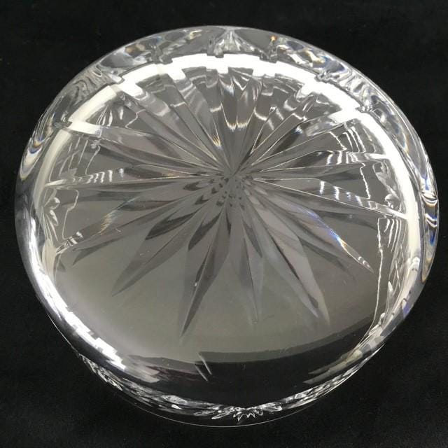 Royal Albert Hand Cut Crystal Bowl, 10cm wide by 4.3cm high