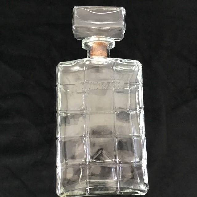 Vintage I.W.HARPER 1960s Large Bourbon Bottle, 25.5cm w/Stopper, Empty bottle only