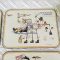Wungle Bungles vintage placemats by Casa, with box, cork backed