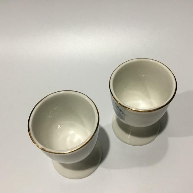 Peter Rabbit egg cup lot of  2 by F.Warne and Co 2000