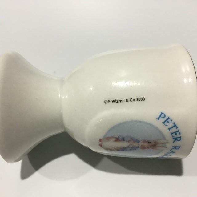 Peter Rabbit egg cup lot of  2 by F.Warne and Co 2000