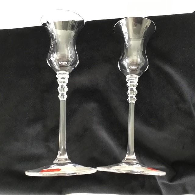 Candle Stick Holders, Mikasa Sonnet, Austria 18.5cm tall with original stickers