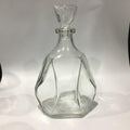 Edinburgh Scotland Alcohol Decanter, Glass Bottle, Hill Thomson & Co