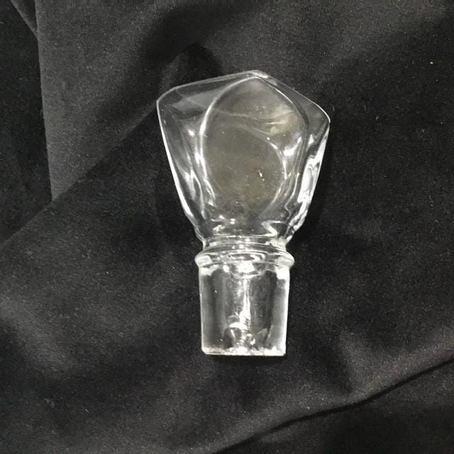 Edinburgh Scotland Alcohol Decanter, Glass Bottle, Hill Thomson & Co