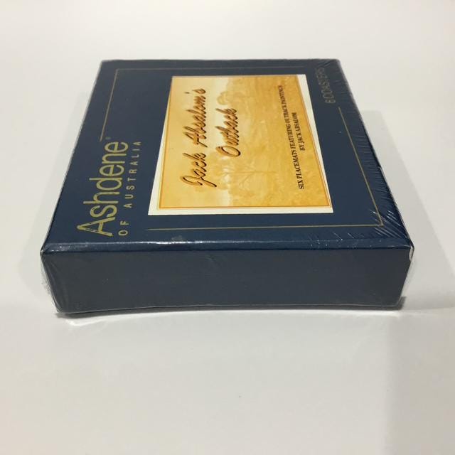 Vintage Ashdene 1990s to 2005 Outback Drink Coaster by Jack Absalom sealed