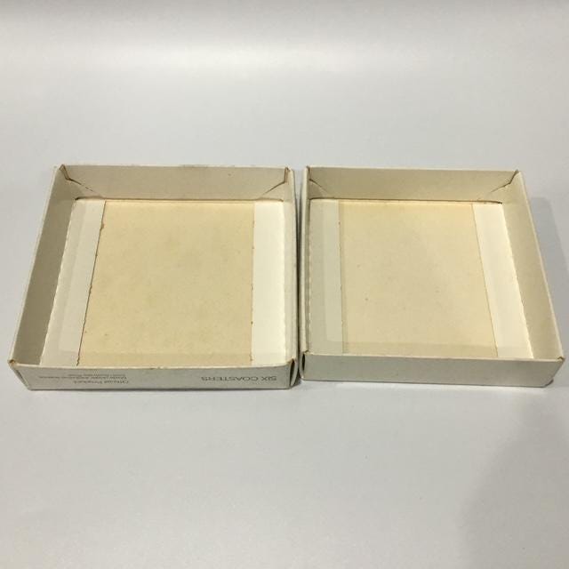 Australian Expo 88 Official Post Coasters, Set of 6, Vintage Australia Post Cork Coaster Collection