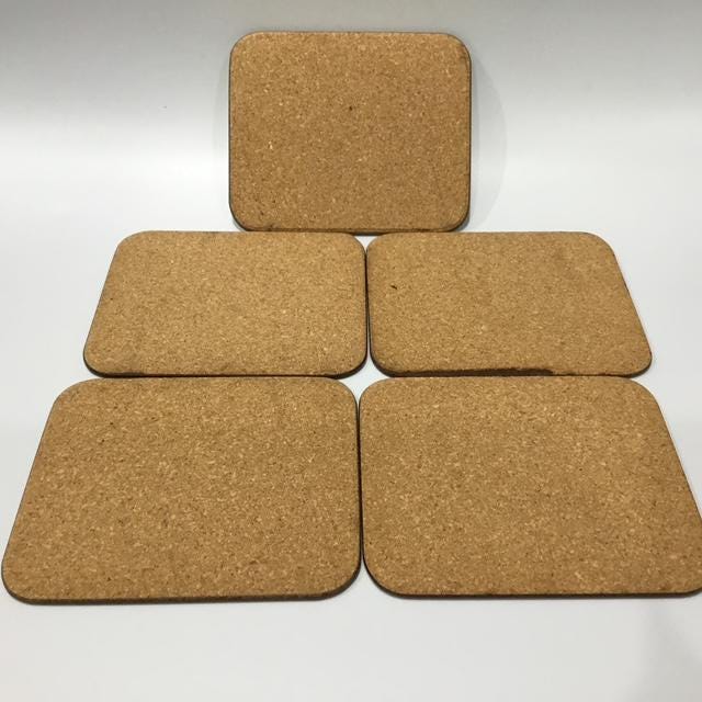 Vintage Jason Coasters, Set of 5, 1970s New Zealand Still Life Breweriana, No Box
