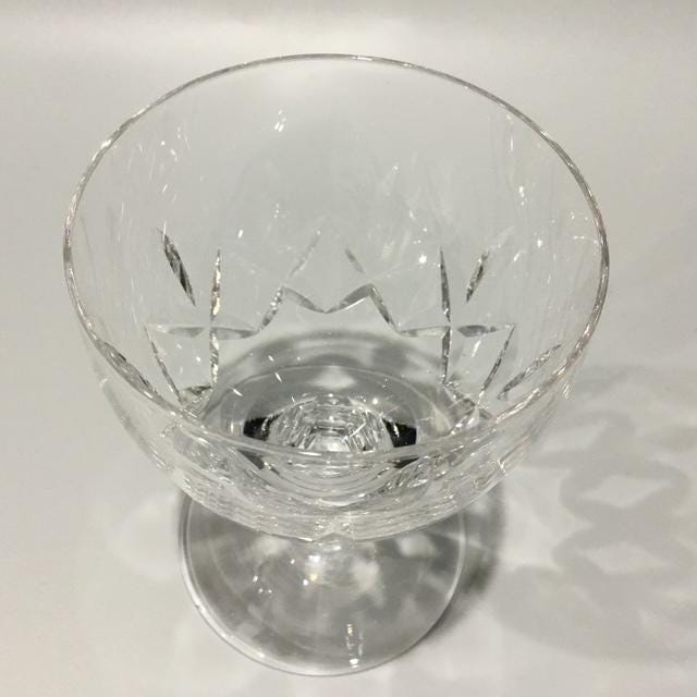 Vintage Stuart Crystal Glass, Mid-Century English Etched port sherry 150ml Glass from the 1930s-1960s