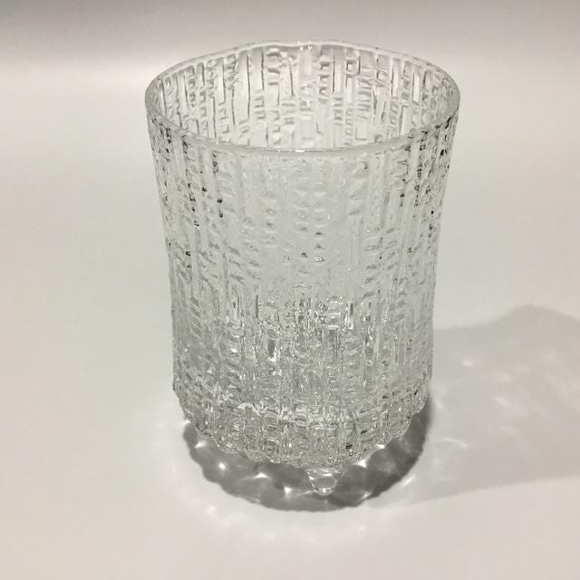 Vintage Iittala Ultima Thule Creamer “ Tapio Wirkkala Finnish Glass"