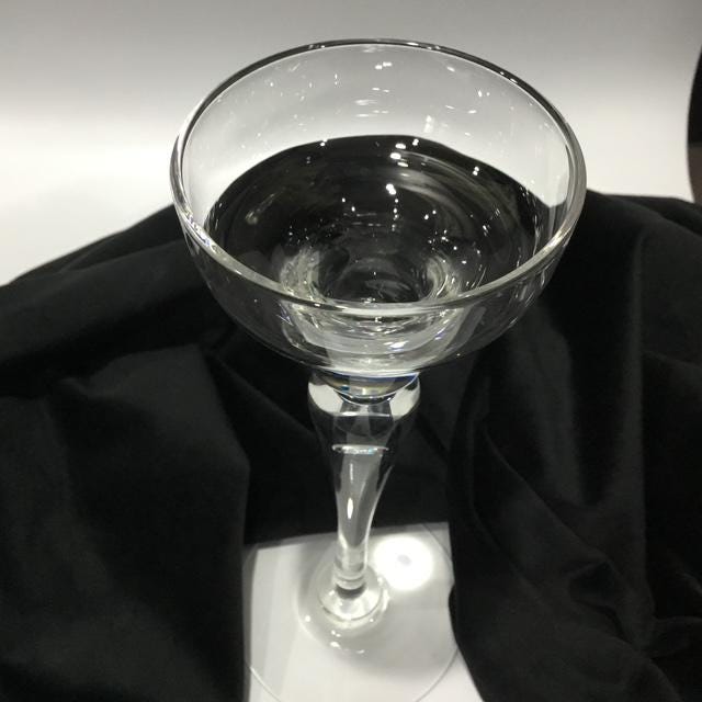 Vintage Dartington Crystal Candle Holder, 1990s Mid-Century Glass Decor