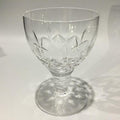 Vintage Stuart Crystal Glass, Mid-Century English Etched port sherry 150ml Glass from the 1930s-1960s