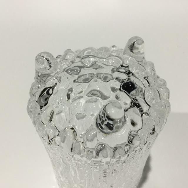 Vintage Iittala Ultima Thule Creamer “ Tapio Wirkkala Finnish Glass"