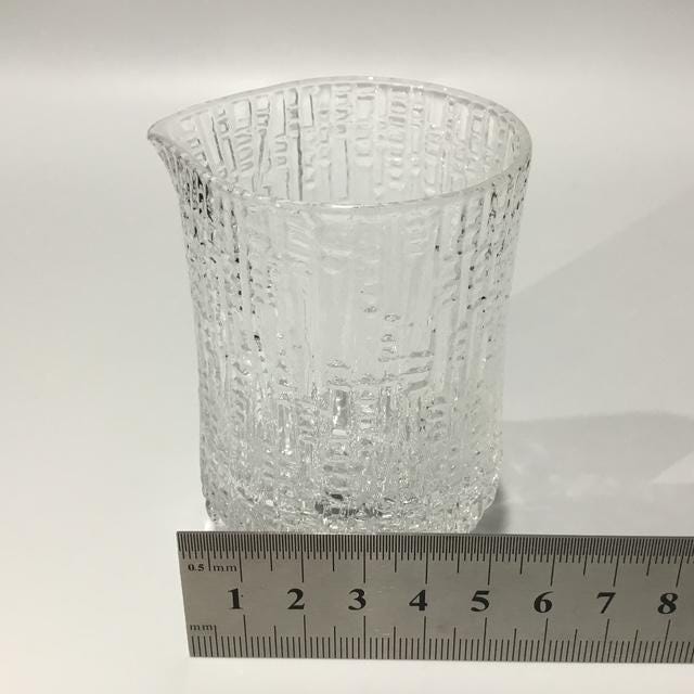 Vintage Iittala Ultima Thule Creamer “ Tapio Wirkkala Finnish Glass"